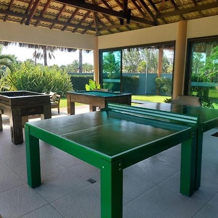 Paraiso Frente Mar!! 04 Pessoas-Pe Na Areia Vg Sun Cumbuco-Hidro, Sauna, Academia, Piscina,Cozinha Completa, Wifi, Parquinho Infantil ภายนอก รูปภาพ